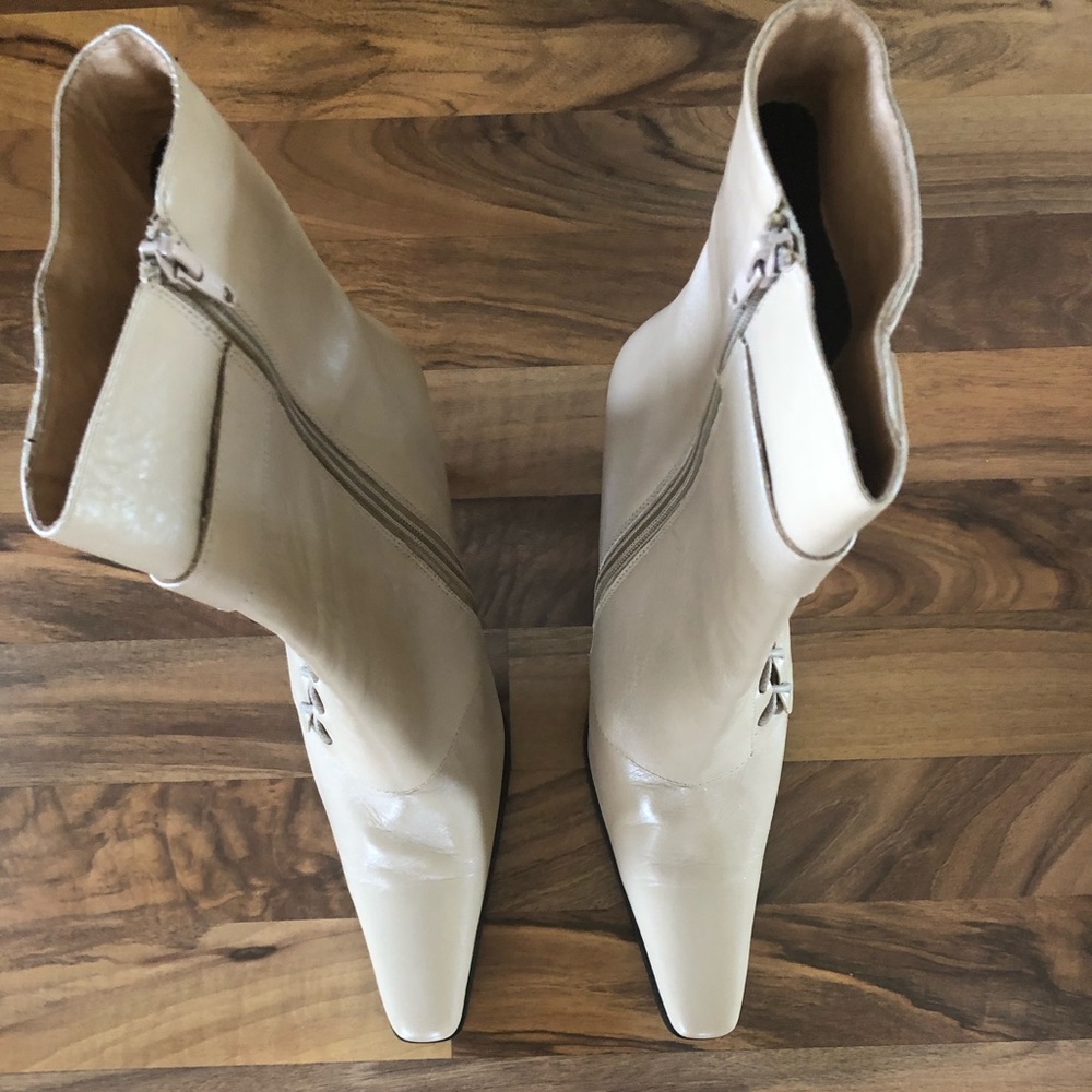 Beige Booties - Picture 2 of 4